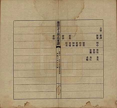 [下载][湘潭方上周氏七修家谱]湖南周氏(共一百六十六卷)__民国十九年（1930）_四十九.pdf