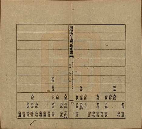 [下载][湘潭方上周氏七修家谱]湖南周氏(共一百六十六卷)__民国十九年（1930）_七十.pdf