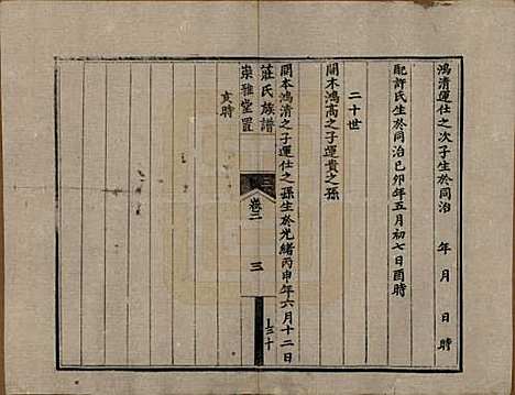 [下载][庄氏族谱]四川庄氏(共四卷)__清光绪二十八年（1902）_二.pdf