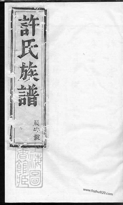 [下载][许氏宗谱]丹徒家谱_二十卷.pdf