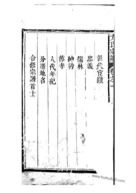 [下载][方氏宗谱]祁门家谱_六卷.pdf