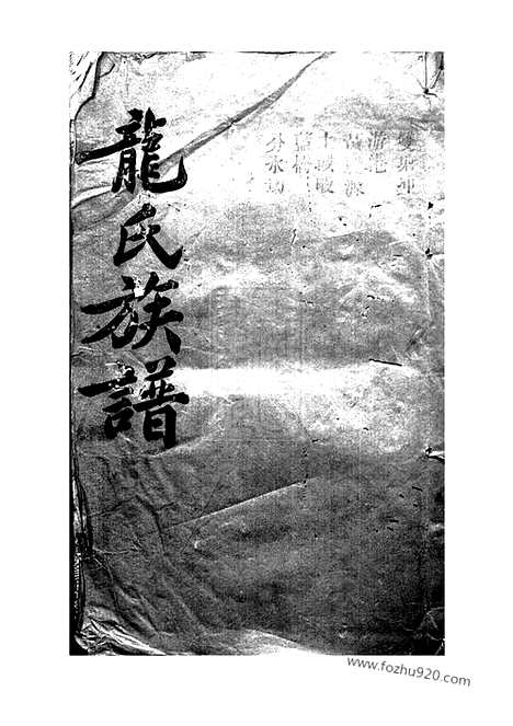 [下载][龙氏族谱]湖南岳阳家谱_.pdf