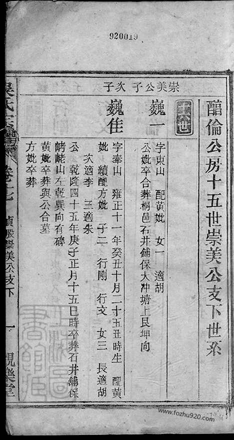 [下载][怀邑吴氏宗谱]怀宁家谱_001_三十一卷_末一卷.pdf