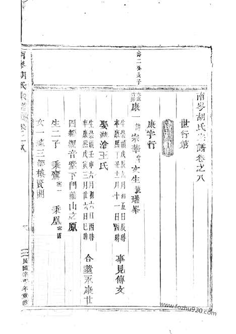 [下载][南岑胡氏宗谱]东阳家谱_.pdf