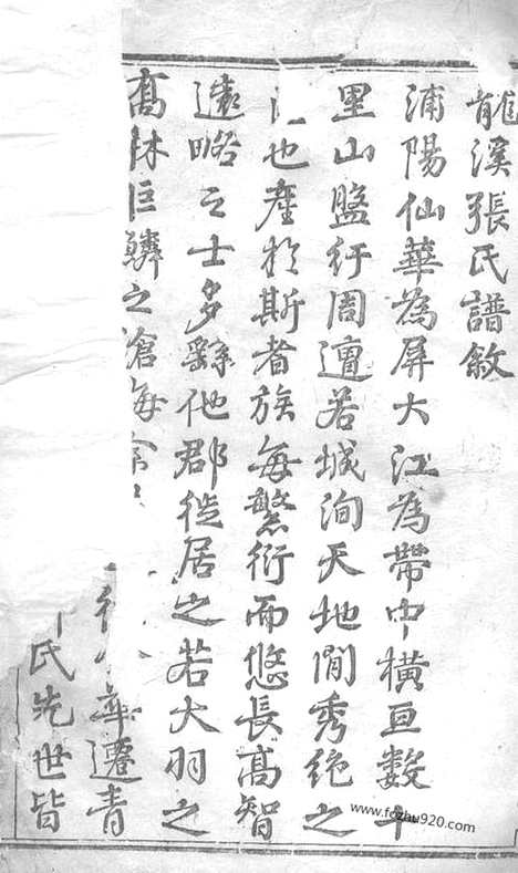 [下载][龙溪张氏十甲人房宗谱]浦江家谱_二十九卷.pdf