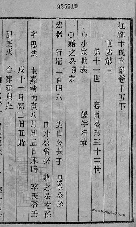 [下载][江都卞氏族谱]江苏扬州家谱_002_二十七卷_首四卷.pdf