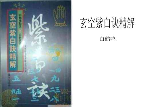 [下载][玄空紫白诀精解]白鹤鸣_白鹤鸣.pdf