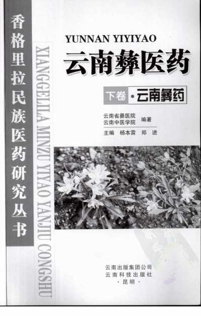 [下载][云南彝医药-云南彝药-]下卷.pdf