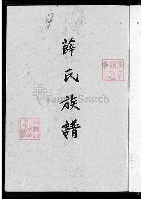 下载_薛氏族谱-不分卷-1600-1971_台湾薛氏家谱不分卷.pdf