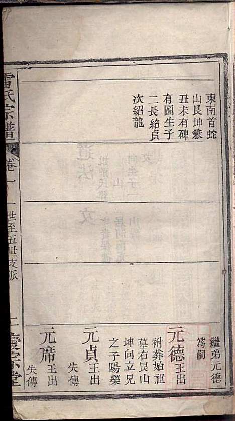 [下载][雷氏宗谱]雷懋熞_庆宗堂_清同治二年1863_雷氏家谱_二.pdf