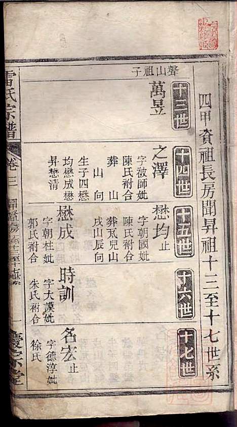 [下载][雷氏宗谱]雷懋熞_庆宗堂_清同治二年1863_雷氏家谱_三.pdf