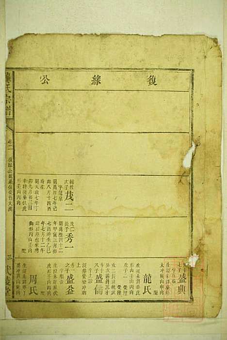 [下载][龚氏宗谱]龚长滨_武陵堂_清咸丰6年1856_龚氏家谱_二.pdf