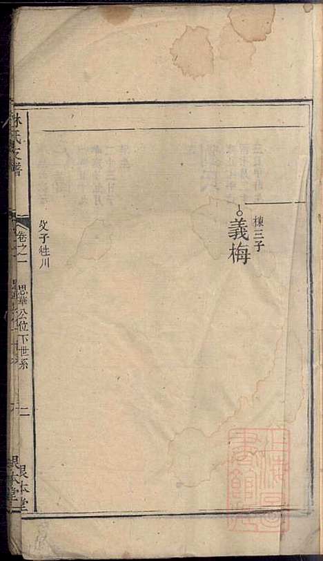 [下载][林氏支谱]林义华_根本堂_清道光元年1821_林氏支谱_二.pdf