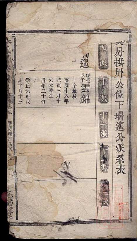 [下载][梁氏续修族谱]梁代吉_桂园堂_清同治13年1874_梁氏续修家谱_四.pdf