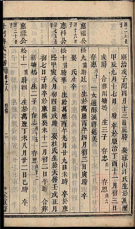 [下载][杜门傅氏宗谱]傅砶_贞则堂_清同治5年1866_杜门傅氏家谱_五.pdf