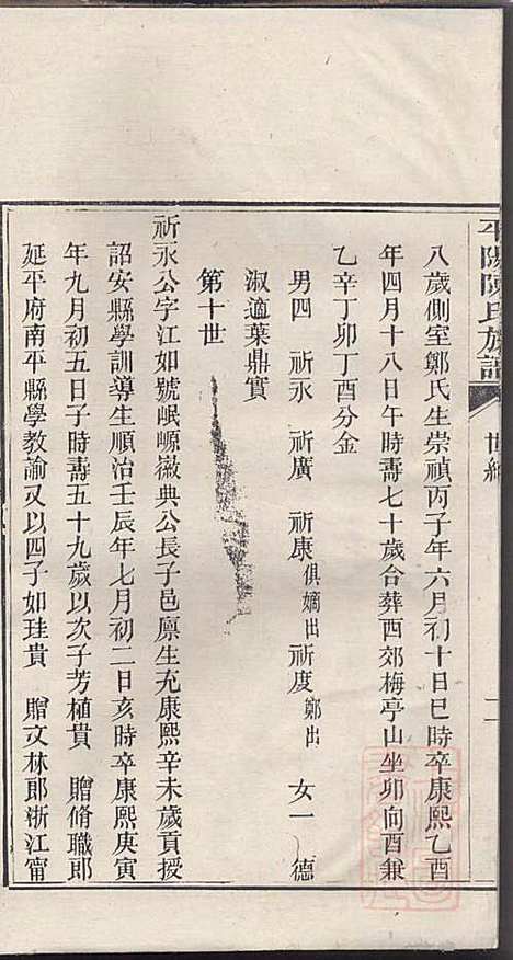 [下载][平阳陈氏族谱]陈韶虞_闽县陈氏_清光绪31年1905_平阳陈氏家谱_三.pdf