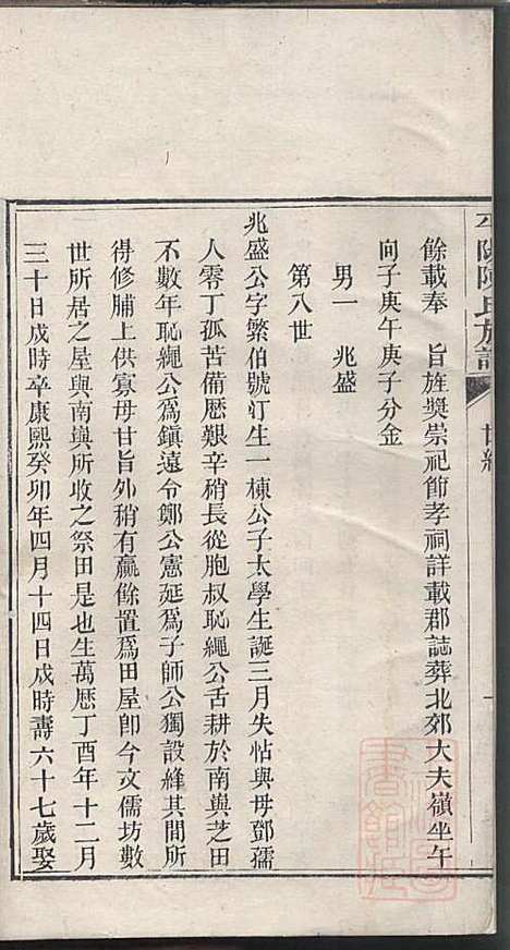 [下载][平阳陈氏族谱]陈韶虞_闽县陈氏_清光绪31年1905_平阳陈氏家谱_四.pdf