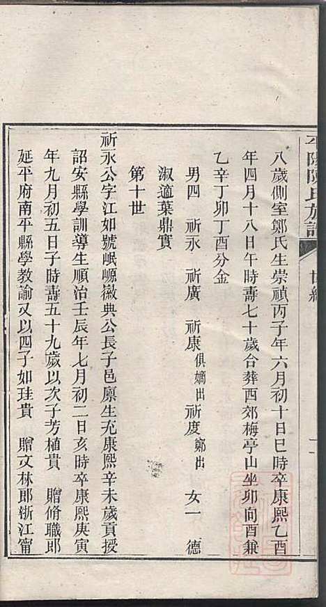 [下载][平阳陈氏族谱]陈韶虞_闽县陈氏_清光绪31年1905_平阳陈氏家谱_四.pdf