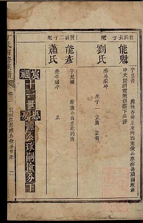 [下载][丁氏四修族谱]丁一峰_丁氏_清嘉庆11年1806_丁氏四修家谱_四.pdf