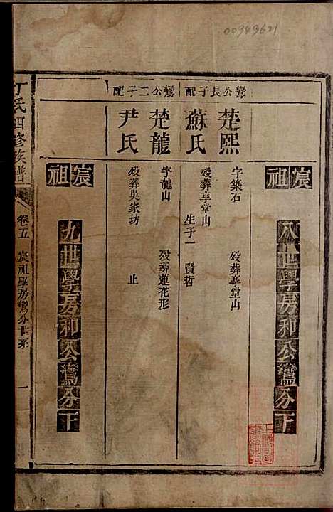 [下载][丁氏四修族谱]丁一峰_丁氏_清嘉庆11年1806_丁氏四修家谱_六.pdf