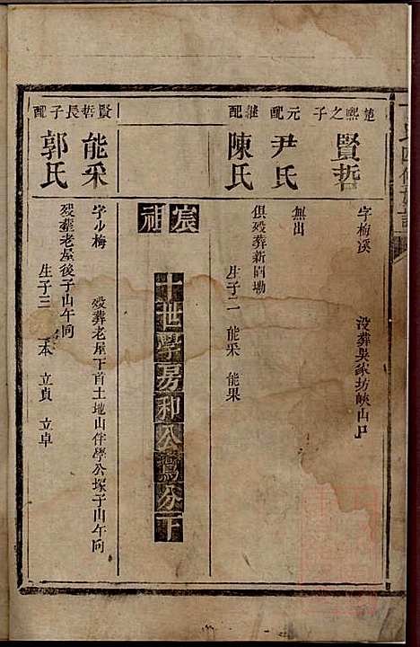 [下载][丁氏四修族谱]丁一峰_丁氏_清嘉庆11年1806_丁氏四修家谱_六.pdf