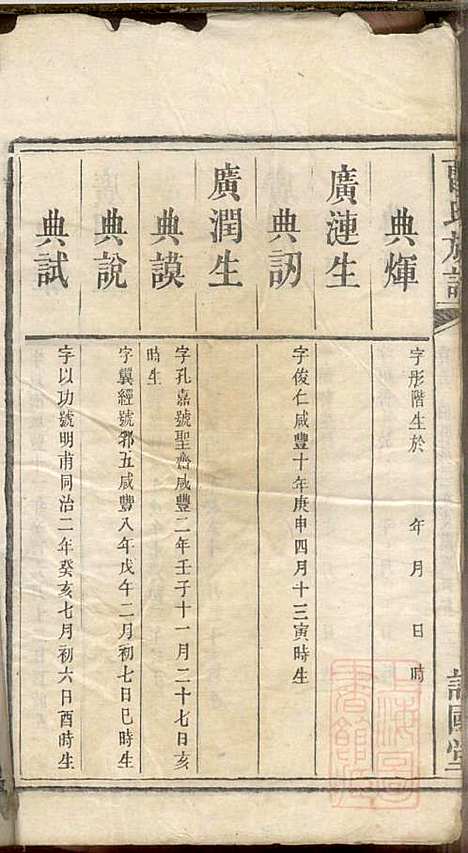 [下载][曹氏族谱]曹基澍_谯国堂_清同治四年1865_曹氏家谱_八.pdf