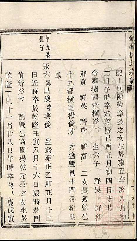 [下载][金峰楼氏宗谱]楼祥彩_诸暨楼氏_清道光27年1847_金峰楼氏家谱_二.pdf