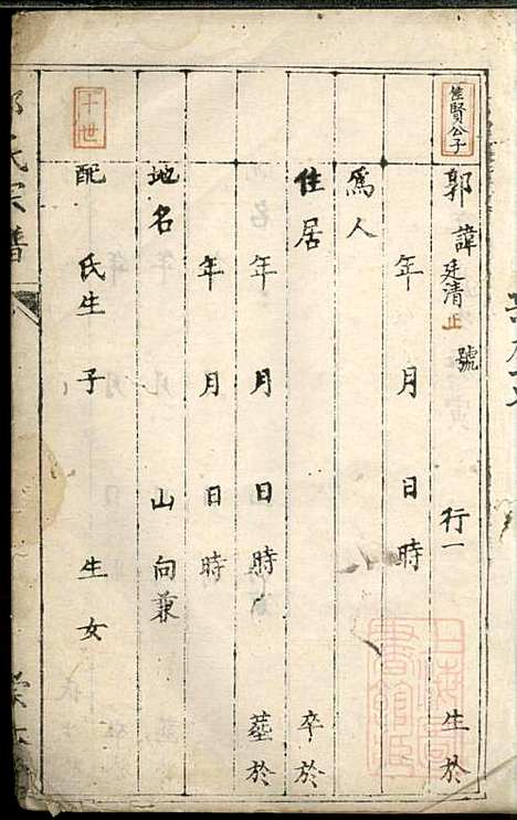 [下载][郭氏宗谱]崇本堂_清道光10年1830_郭氏家谱_一.pdf