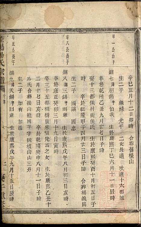 [下载][暨阳杨氏宗谱]沈于天_暨阳杨氏_清同治9年1870_暨阳杨氏家谱_五.pdf