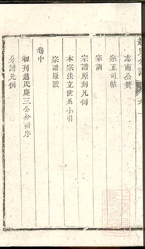 [下载][洪溪赵氏庆三公支下分谱]赵增复_镇江赵氏_清同治12年1873_洪溪赵氏庆三公支下分谱_一.pdf