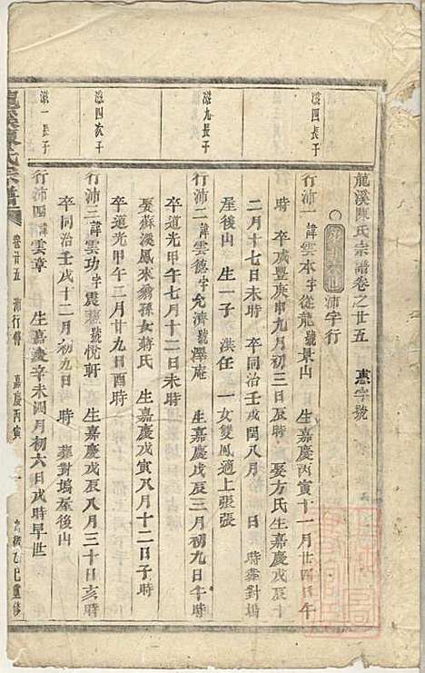 [下载][龙溪陈氏宗谱]陈树栅_义乌陈氏_清光绪31年1905_龙溪陈氏家谱_二三.pdf