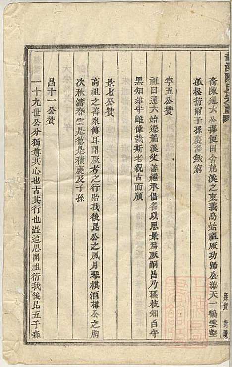 [下载][龙溪陈氏宗谱]陈树栅_义乌陈氏_清光绪31年1905_龙溪陈氏家谱_二五.pdf