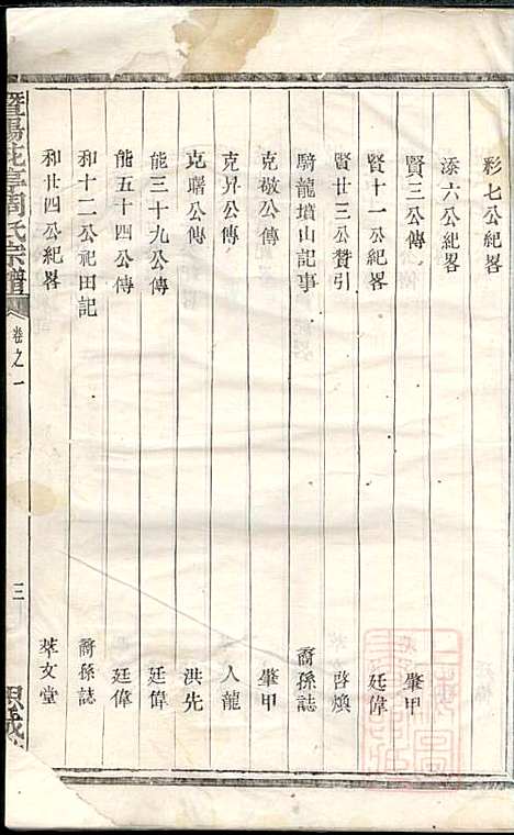 [下载][暨阳花亭周氏宗谱]周镛_思成堂_清道光25年1845_暨阳花亭周氏家谱_一.pdf