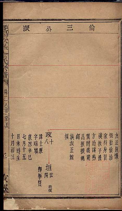 [下载][暨阳次峰俞氏宗谱]俞鸿裳_古邗堂_清道光16年1836_暨阳次峰俞氏家谱_五七.pdf