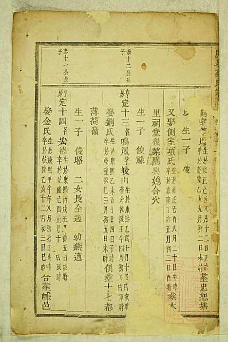 [下载][鹿峰蔡氏宗谱]东阳蔡氏_清道光28年1848_鹿峰蔡氏家谱_一.pdf