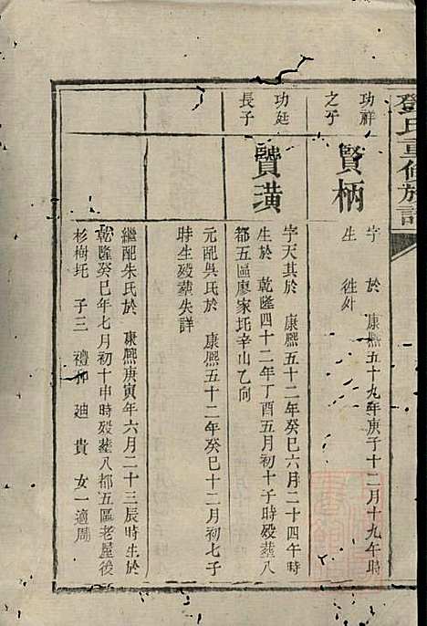 [下载][邓氏重修族谱]邓楷礼_宁乡邓氏_清道光19年1839_邓氏重修家谱_三.pdf