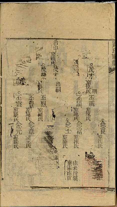 [下载][黄氏家乘]黄绮/黄瘫_亦政堂_清嘉庆14年1809_黄氏家乘_二.pdf