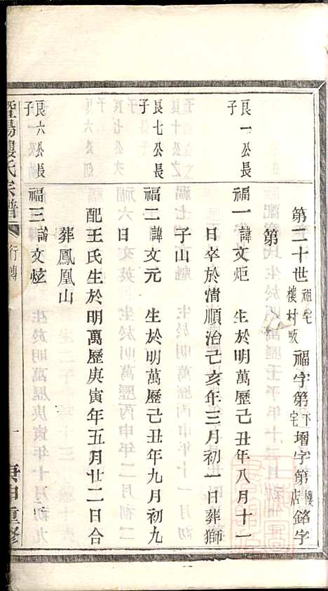 [下载][暨阳楼氏宗谱]张棣萼_暨阳楼氏_清咸丰10年1860_暨阳楼氏家谱_五.pdf