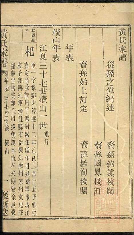 [下载][黄氏家谱]黄肇基_聚斯堂_清同治12年1873_黄氏家谱_十.pdf