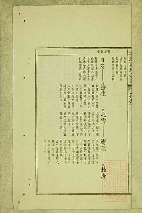 [下载][墩头曹氏宗谱]青阳曹氏_清光绪20年1894_墩头曹氏家谱_五.pdf