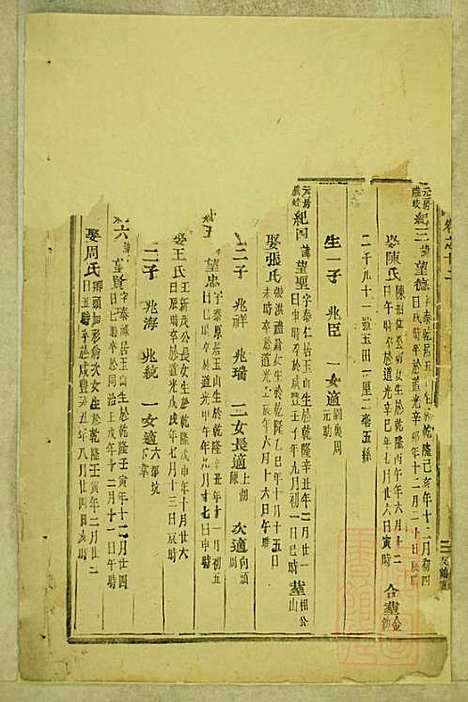 [下载][东阳南岑吴氏宗谱]东阳吴氏_清同治7年1868_东阳南岑吴氏家谱_十七.pdf