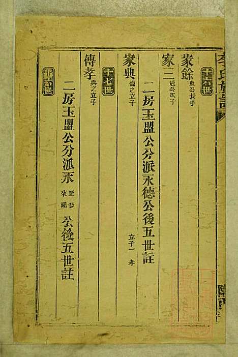 [下载][李氏族谱]李永龄_陇西堂_清同治13年1874_李氏家谱_五.pdf