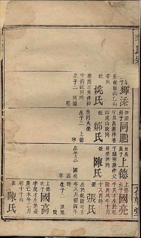 [下载][李氏宗谱]李序瑶_花萼堂_清道光18年1838_李氏家谱_七.pdf