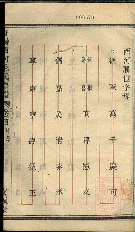 [下载][暨阳西河毛氏宗谱]毛凤翰_文振堂_清同治7年1868_暨阳西河毛氏家谱_四.pdf