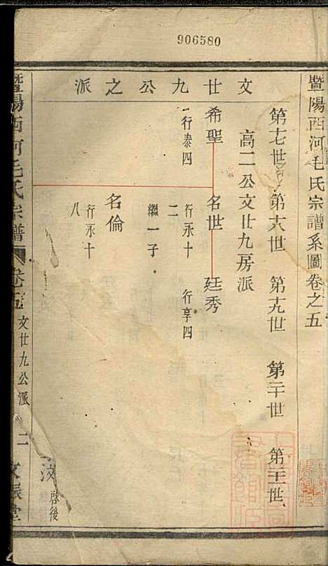 [下载][暨阳西河毛氏宗谱]毛凤翰_文振堂_清同治7年1868_暨阳西河毛氏家谱_五.pdf