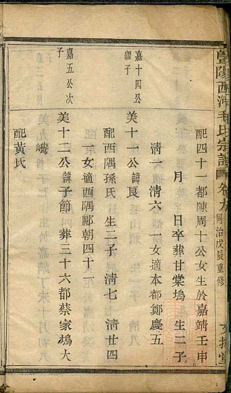 [下载][暨阳西河毛氏宗谱]毛凤翰_文振堂_清同治7年1868_暨阳西河毛氏家谱_九.pdf