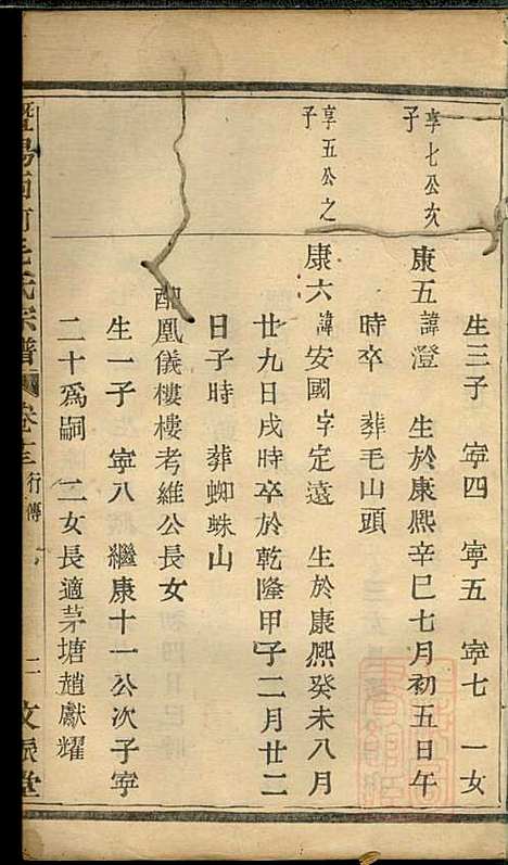 [下载][暨阳西河毛氏宗谱]毛凤翰_文振堂_清同治7年1868_暨阳西河毛氏家谱_十三.pdf