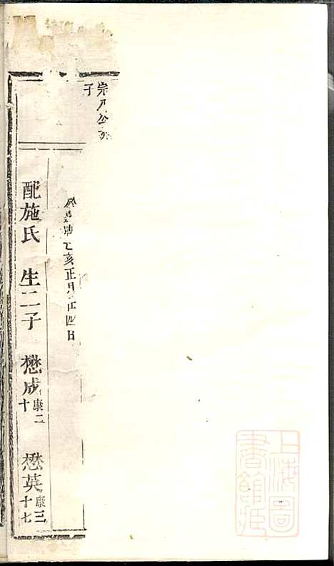 [下载][丁氏宗谱]清同治6年1867_丁氏家谱_一_.pdf