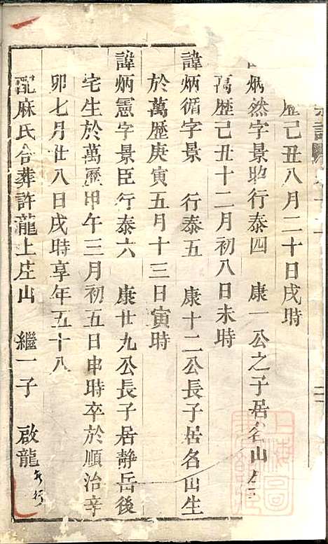 [下载][丁氏宗谱]清道光18年1838_丁氏家谱_二_.pdf