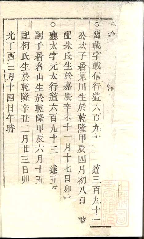 [下载][丁氏宗谱]清道光18年1838_丁氏家谱_三_.pdf